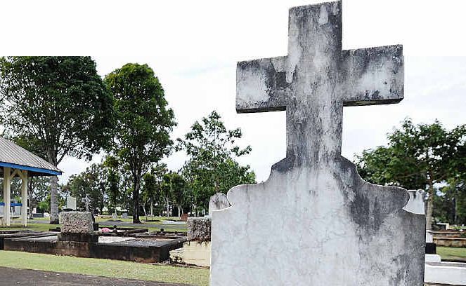 No headstones are allowed in Rockhampton